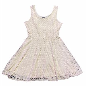 Lily Rose Cream Color Cocktail Dress